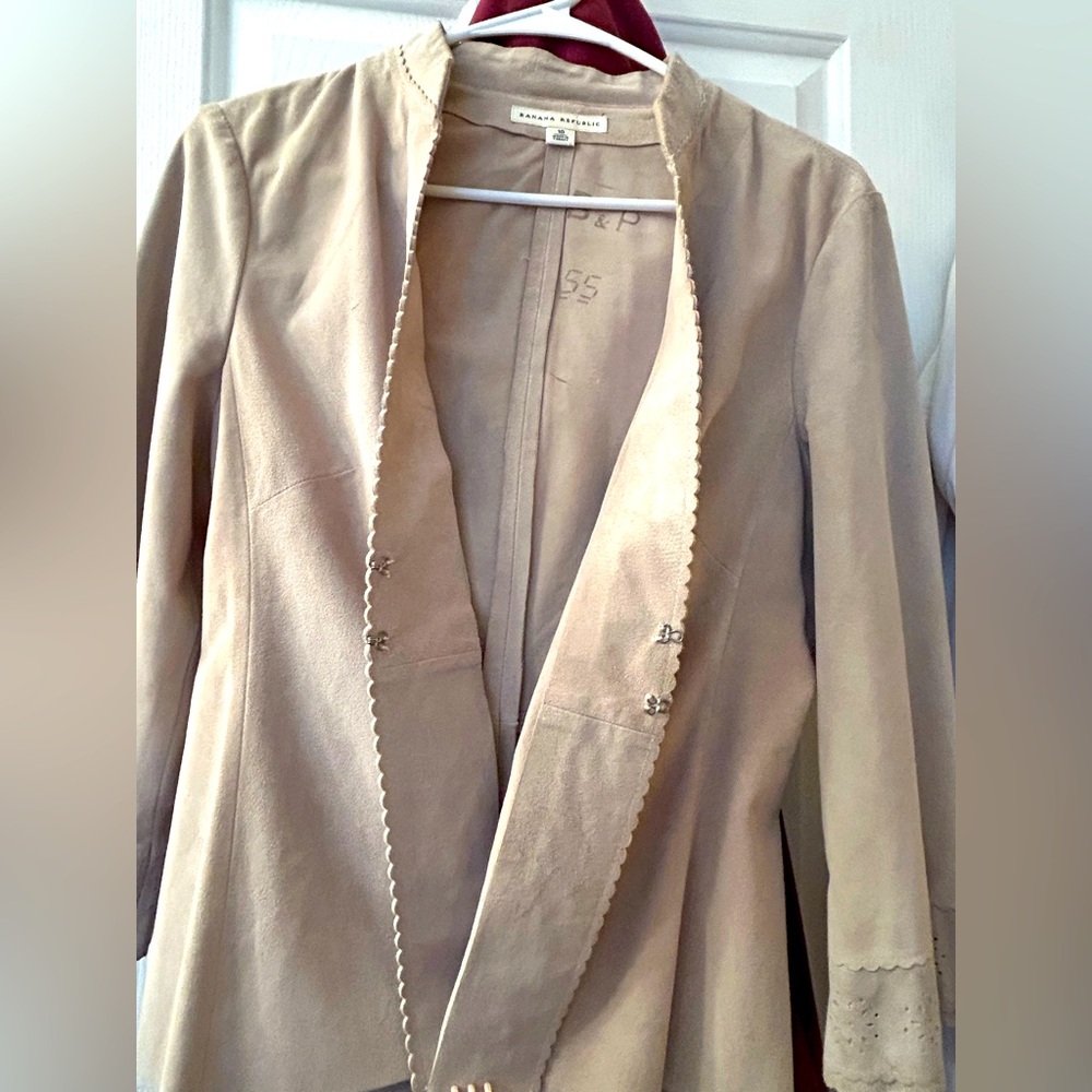 Banana Republic Cream Blazer